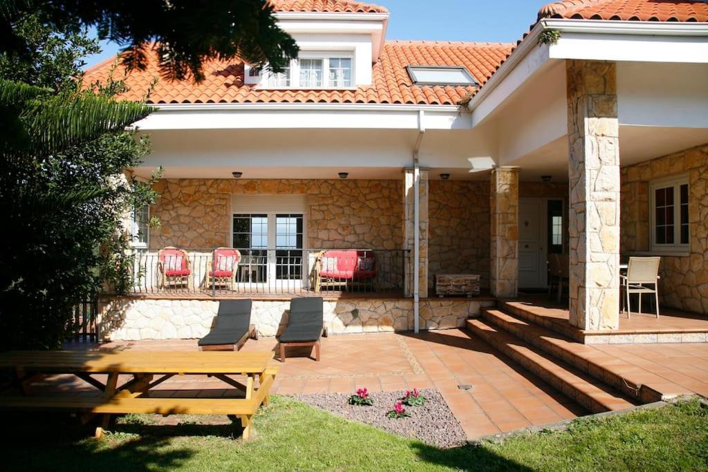 Chalet Con Magnificas Vistas Al Mar Perlora Kültér fotó