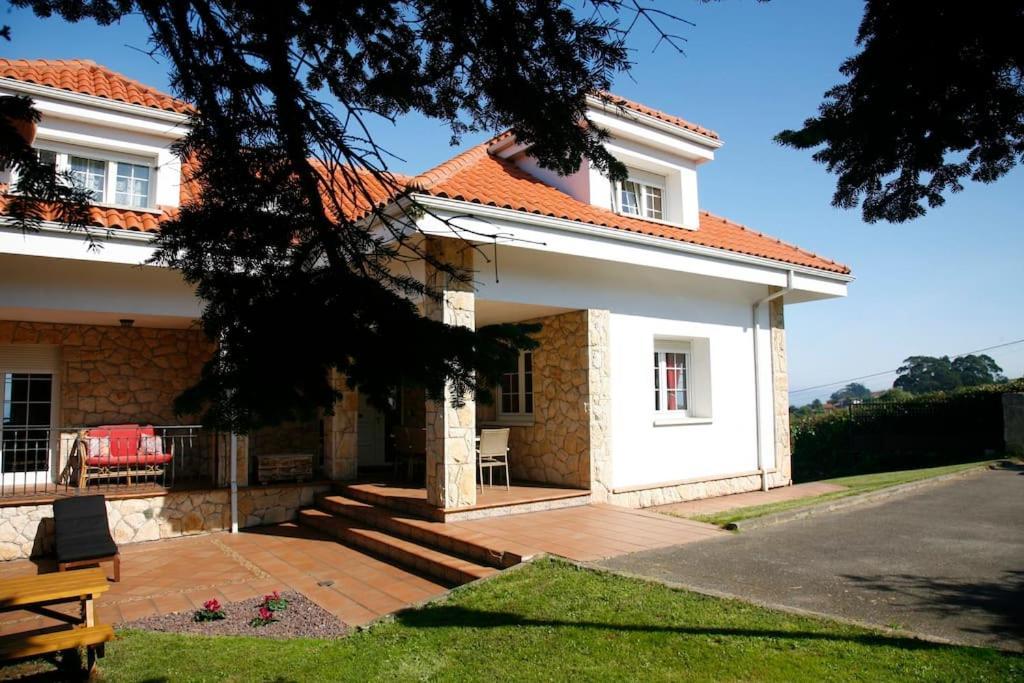 Chalet Con Magnificas Vistas Al Mar Perlora Kültér fotó